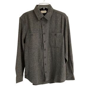 Taylor Stitch Gray Casual Button Down Shirt